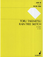 Toru Takemitsu: Rain Tree Sketch - 1982 (noty na klavír)
