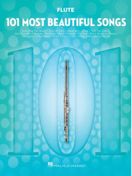 101 Most Beautiful Songs (noty na příčnou flétnu)