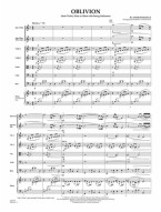 Astor Piazzolla: Oblivion (noty pro smyčcový orchestr, party, partitura)