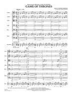 Ramin Djawadi: Game Of Thrones Theme / Hra o trůny (noty pro smyčcový orchestr, party, partitura)