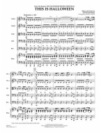 Danny Elfman: This Is Halloween (noty pro smyčcový orchestr, party, partitura)