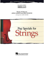 Adele: Hello (noty pro smyčcový orchestr, party, partitura)