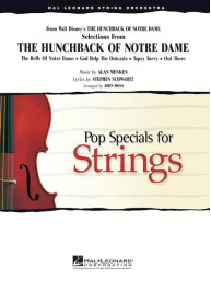 Selections from The Hunchback of Notre Dame (noty pro smyčcový orchestr, party, partitura)