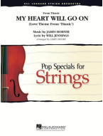 My Heart Will Go On Love Theme from Titanic (noty pro smyčcový orchestr, party, partitura)