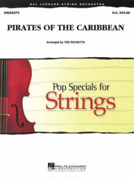 Pirates of the Caribbean / Piráti z Karibiku (noty pro smyčcový orchestr, party, partitura)