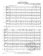 Coldplay: Viva La Vida (noty pro smyčcový orchestr, party, partitura)