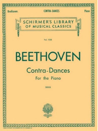 Ludwig van Beethoven: Contra-Dances For Piano (noty na klavír)