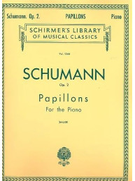 Robert Schumann: Papillons / Butterflies, Op. 2 (noty na klavír)