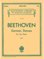 Ludwig van Beethoven: German Dances (noty na klavír)