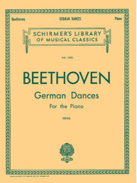 Ludwig van Beethoven: German Dances (noty na klavír)