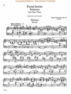 Robert Schumann: Forest Scenes (noty na klavír)