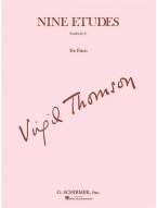 Virgil Thomson: 9 Etudes - Set 2 (noty na klavír)