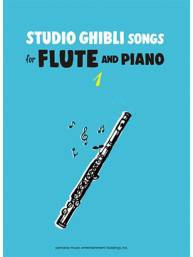 Studio Ghibli Songs for Flute 1 (noty na příčnou flétnu, klavír)