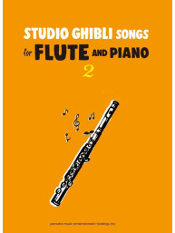 Studio Ghibli Songs for Flute 2 (noty na příčnou flétnu, klavír)