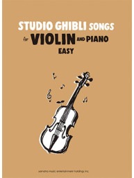 Studio Ghibli Songs for Violin Easy (noty na housle, klavír)