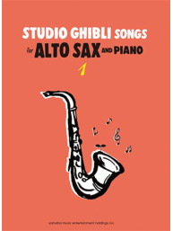 Studio Ghibli Songs for Alto Sax 1 (noty na altsaxofon, klavír)