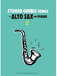 Studio Ghibli Songs for Alto Sax 2 (noty na altsaxofon, klavír)