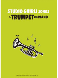 Studio Ghibli Songs for Trumpet (noty na trubku, klavír)