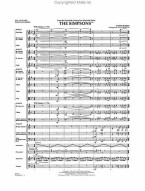 The Simpsons (noty pro flexibilní orchestr, party, partitura)