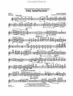 The Simpsons (noty pro flexibilní orchestr, party, partitura)