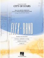 City of Stars from La La Land (noty pro flexibilní orchestr, party, partitura)