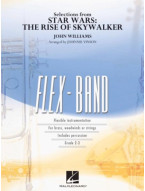 Selections from Star Wars: The Rise of Skywalker (noty pro flexibilní orchestr, party, partitura)