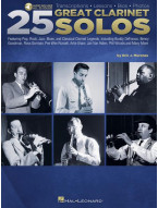 25 Great Clarinet Solos (noty na klarinet)(+audio)