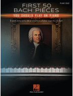 First 50 Bach Pieces You Should Play on the Piano (noty na klavír)