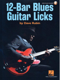 Dave Rubin: 12-Bar Blues Guitar Licks (noty, tabulatury na kytaru)(+audio)