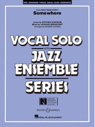 Somewhere from West Side Story (noty pro zpěv, jazzový orchestr, party, partitura)