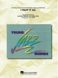 I Want It All from High School Musical 3 (noty pro jazzový orchestr, party, partitura)
