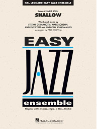 Shallow from A Star Is Born (snadné noty pro jazzový orchestr, party, partitura)