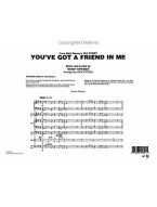 You've Got a Friend in Me From Toy Story (snadné noty pro jazzový orchestr, party, partitura)