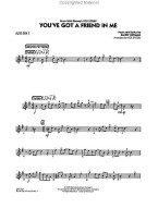 You've Got a Friend in Me From Toy Story (snadné noty pro jazzový orchestr, party, partitura)