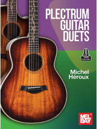 Michel Heroux: Plectrum Guitar Duets (noty na kytaru)(+audio)