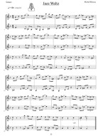 Michel Heroux: Plectrum Guitar Duets (noty na kytaru)(+audio)