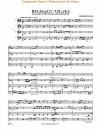 Hogwarts Forever from Harry Potter & The Sorcerer's Stone (noty pro 4 lesní rohy, party, partitura)