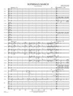 Superman March (noty pro koncertní orchestr, party, partitura)