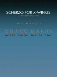 Scherzo for X-Wings from Star Wars (noty pro žesťový orchestr, party, partitura)
