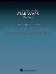 Star Wars Main Theme (noty pro žesťový orchestr, party, partitura)