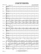 Theme from Game of Thrones (snadné noty pro koncertní orchestr, party, partitura)
