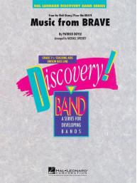 Music from Brave (snadné noty pro koncertní orchestr, party, partitura)
