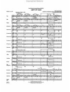 Let It Go from Frozen (snadné noty, koncertní orchestr, party, partitura)