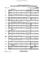Do You Want to Build a Snowman? from Frozen (snadné noty pro koncertní orchestr, party, partitura)