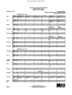 Let It Go from Frozen (snadné noty pro koncertní orchestr, party, partitura)