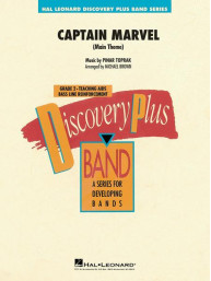 Captain Marvel Main Theme (snadné noty pro koncertní orchestr, party, partitura)