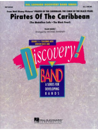 Pirates of the Caribbean (snadné noty pro koncertní orchestr, party, partitura)