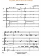 The Simpsons (snadné noty pro koncertní orchestr, party, partitura)