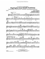 Highlights from Mary Poppins (snadné noty pro koncertní orchestr, party, partitura)