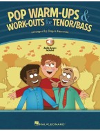 Pop Warm-Ups and Work-Outs for Tenor/Bass (noty na klavír, zpěv)(+audio)